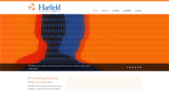 Desktop Screenshot of harfield.com